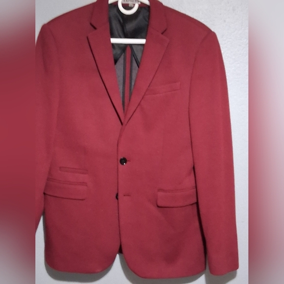 Express  Men Blazer Size 36 R Color Guindo - Picture 1 of 8